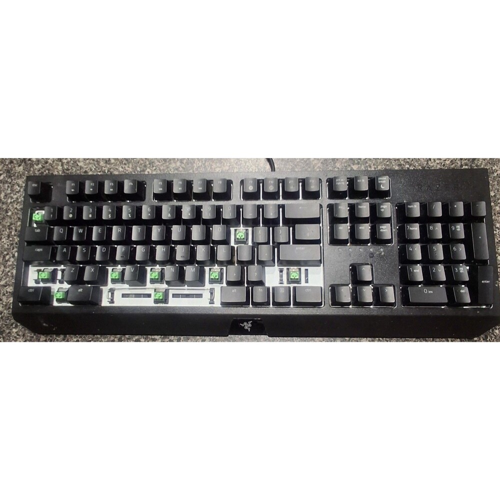 Razer BlackWidow Mechanical Gaming Keyboard Wired USB Black QWERTY RZ03-0286